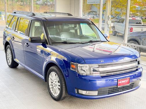 Blue 2013 Ford Flex SEL