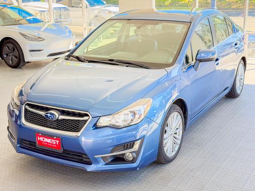Blue 2015 Subaru Impreza 2.0i Limited