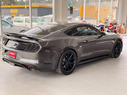 Gray 2018 Ford Mustang EcoBoost