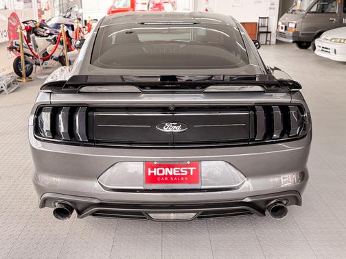 Gray 2018 Ford Mustang EcoBoost