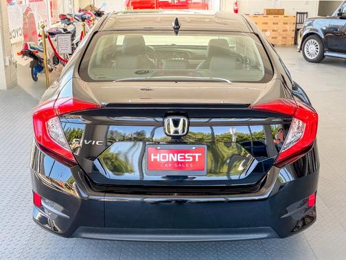 Black 2017 Honda Civic EX-L