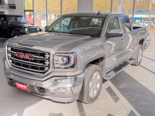Silver 2017 GMC Sierra 1500 SLT