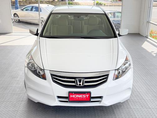 White 2012 Honda Accord LX