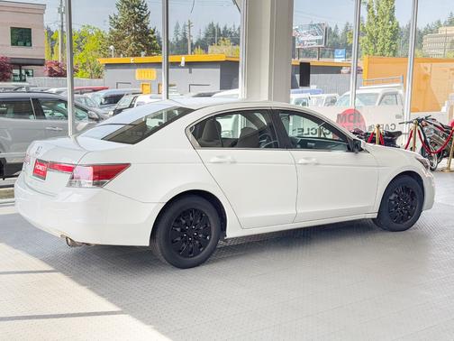 White 2012 Honda Accord LX