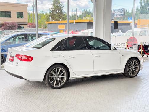 White 2016 Audi A4 2.0T Premium