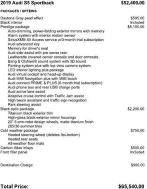 2019 Audi S5 3.0T Prestige