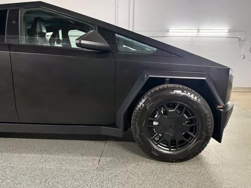 Silver 2024 Tesla Cybertruck Cyberbeast