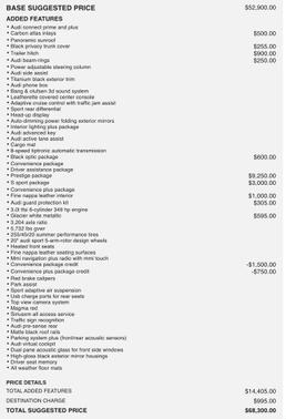 Glacier White Metallic 2020 Audi SQ5 3.0T Prestige