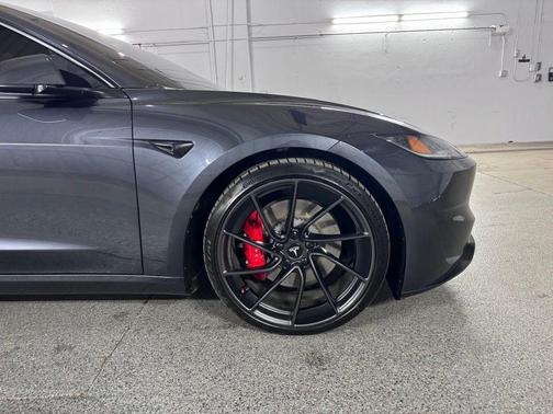 Stealth Gray 2024 Tesla Model 3 Performance