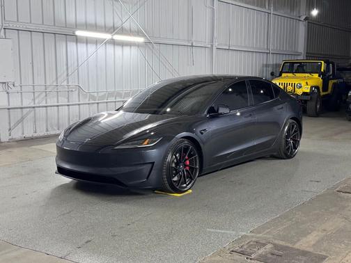 Stealth Gray 2024 Tesla Model 3 Performance