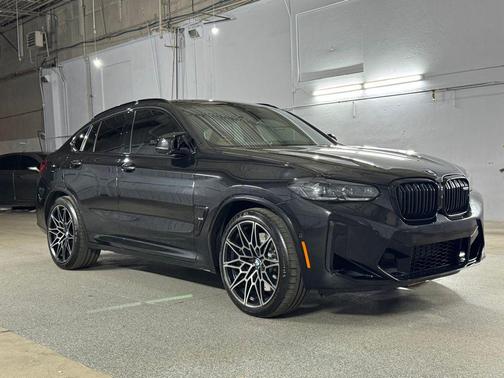 Black Sapphire Metallic 2022 BMW X4 M AWD