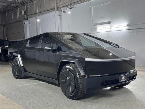 Black 2024 Tesla Cybertruck Cyberbeast