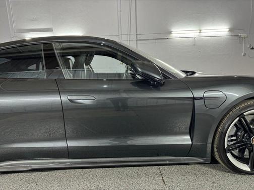 Volcano Grey Metallic 2020 Porsche Taycan Turbo S