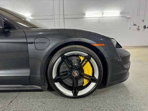 Volcano Grey Metallic 2020 Porsche Taycan Turbo S