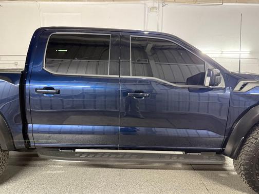 Antimatter Blue Metallic 2025 Ford F-150 Raptor