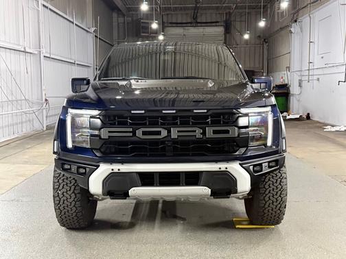 Antimatter Blue Metallic 2025 Ford F-150 Raptor