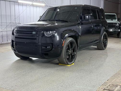 Santorini Black Metallic 2023 Land Rover Defender 110 V8