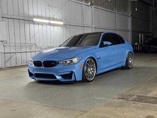 Yas Marina Blue Metallic 2017 BMW M3 Base