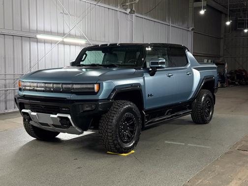 Neptune Blue Matte 2024 GMC HUMMER EV Pickup 3X