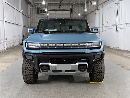 Neptune Blue Matte 2024 GMC HUMMER EV Pickup 3X