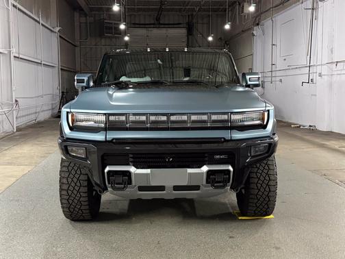 Neptune Blue Matte 2024 GMC HUMMER EV Pickup 3X