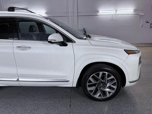 Quartz White 2022 Hyundai SANTA FE Calligraphy