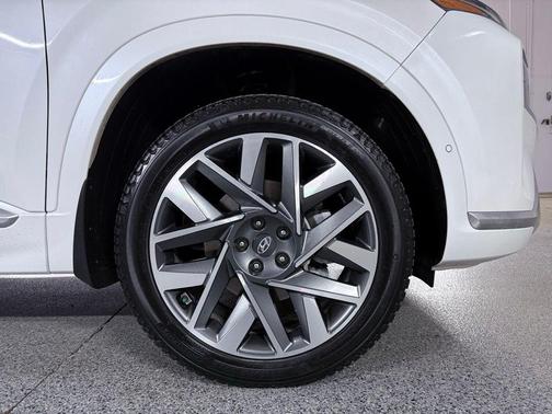 Quartz White 2022 Hyundai SANTA FE Calligraphy