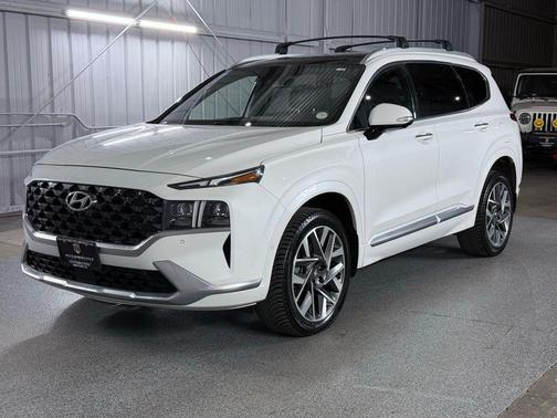 Quartz White 2022 Hyundai SANTA FE Calligraphy