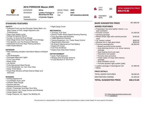 2018 Porsche Macan Base