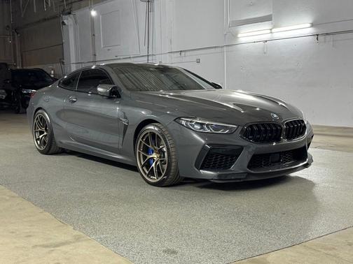 Brands Hatch Gray Metallic 2020 BMW M8 Base
