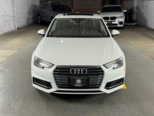 Glacier White 2019 Audi A4 2.0T Premium