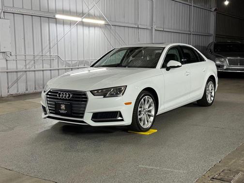 Glacier White 2019 Audi A4 2.0T Premium