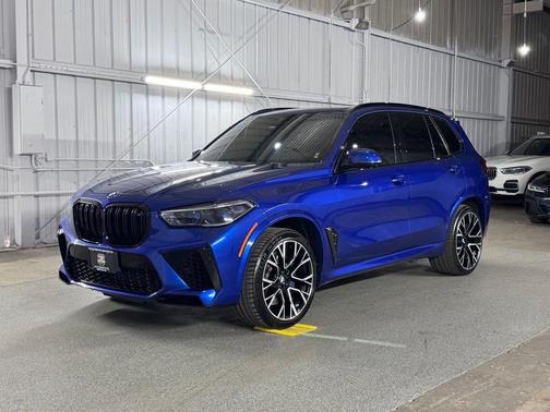 Marina Bay Blue Metallic 2022 BMW X5 M Base