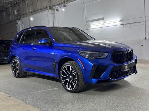 Marina Bay Blue Metallic 2022 BMW X5 M Base
