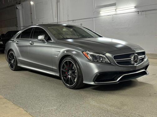 designo Magno Selenite Gray (Matte Finish) 2017 Mercedes-Benz AMG CLS 63 S-Model 4MATIC