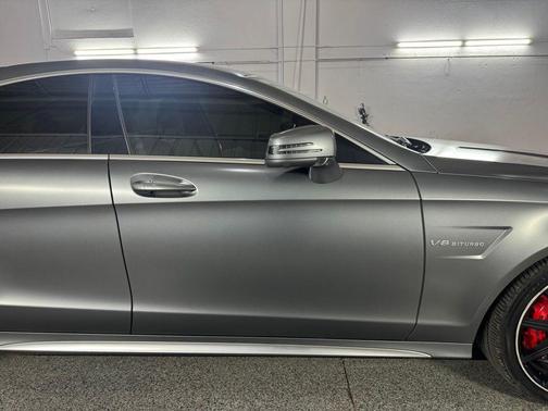 designo Magno Selenite Gray (Matte Finish) 2017 Mercedes-Benz AMG CLS 63 S-Model 4MATIC