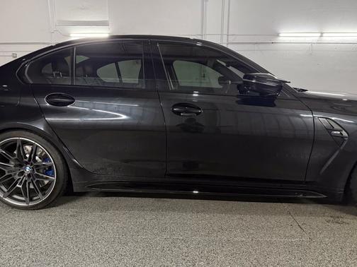 Black Sapphire Metallic 2022 BMW M3 Base