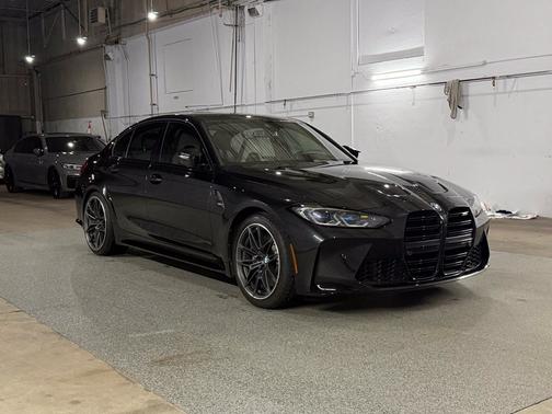 Black Sapphire Metallic 2022 BMW M3 Base