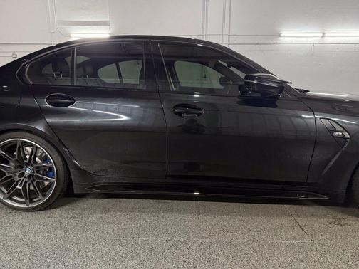 Black Sapphire Metallic 2022 BMW M3 Base