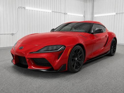 Renaissance Red 2021 Toyota Supra 2