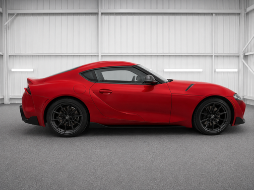 Renaissance Red 2021 Toyota Supra 2