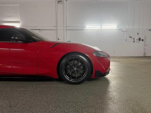 Renaissance Red 2021 Toyota Supra 2