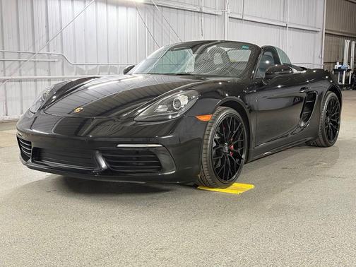 Black 2018 Porsche 718 Boxster 718 Boxster