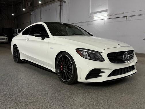 Polar White 2020 Mercedes-Benz AMG C 43 4MATIC