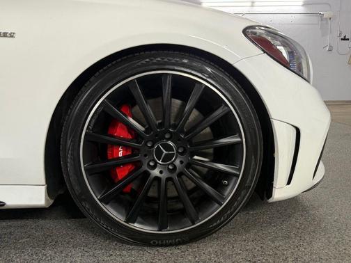 Polar White 2020 Mercedes-Benz AMG C 43 4MATIC