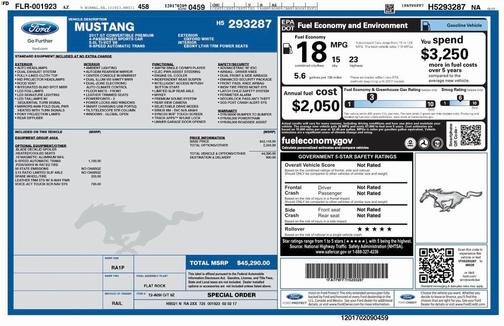 2017 Ford Mustang GT Premium