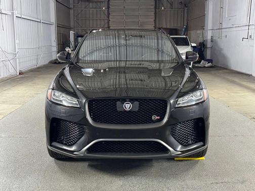 Black 2020 Jaguar F-PACE SVR P550 AWD Automatic