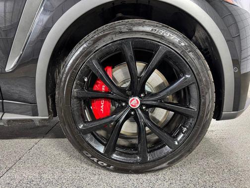 Black 2020 Jaguar F-PACE SVR P550 AWD Automatic