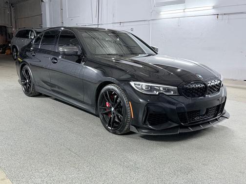 Black Sapphire Metallic 2021 BMW M340 M340i xDrive