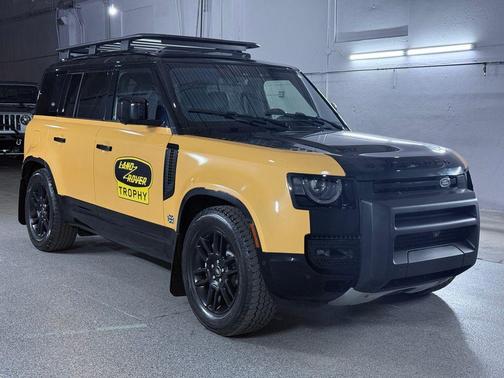 Santorini Black Metallic 2022 Land Rover Defender 110 X-Dynamic SE